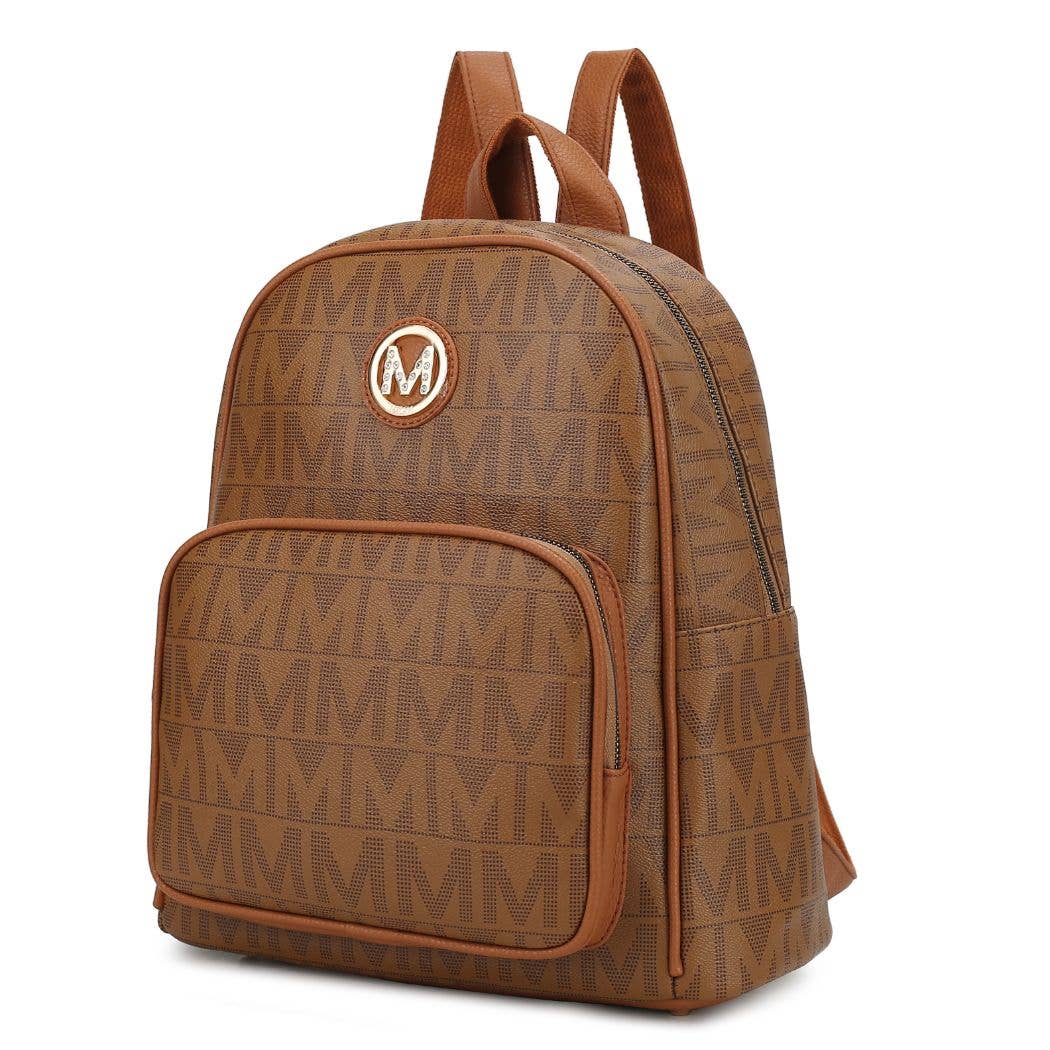 Fanny Signature Backpack Vegan Leather Women by Mia K.