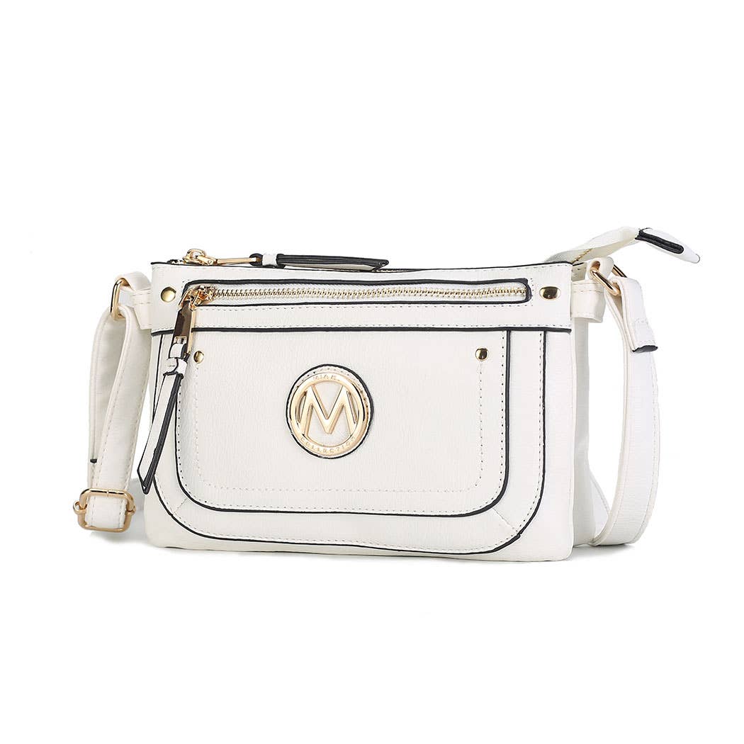 Elaina Crossbody Handbag Vegan Leather Women's by Mia K