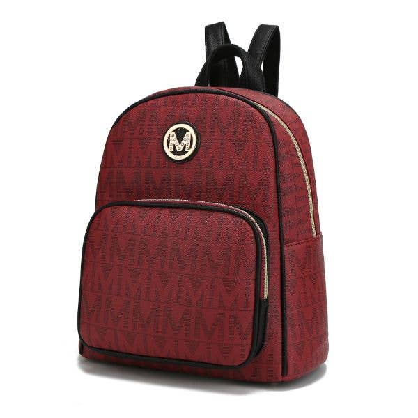 Fanny Signature Backpack Vegan Leather Women by Mia K.