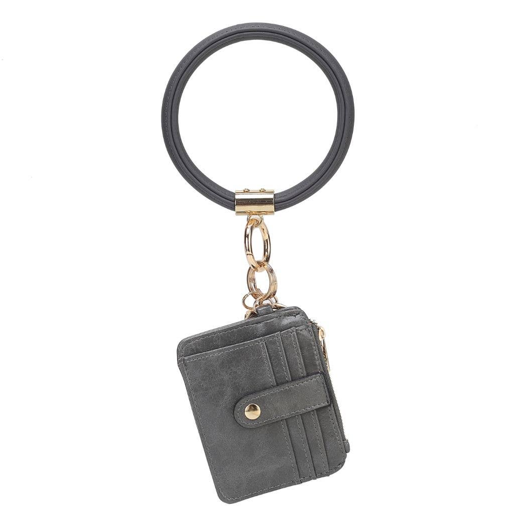 Jordyn Bracelet Keychain with a Credit Card Holder by Mia k