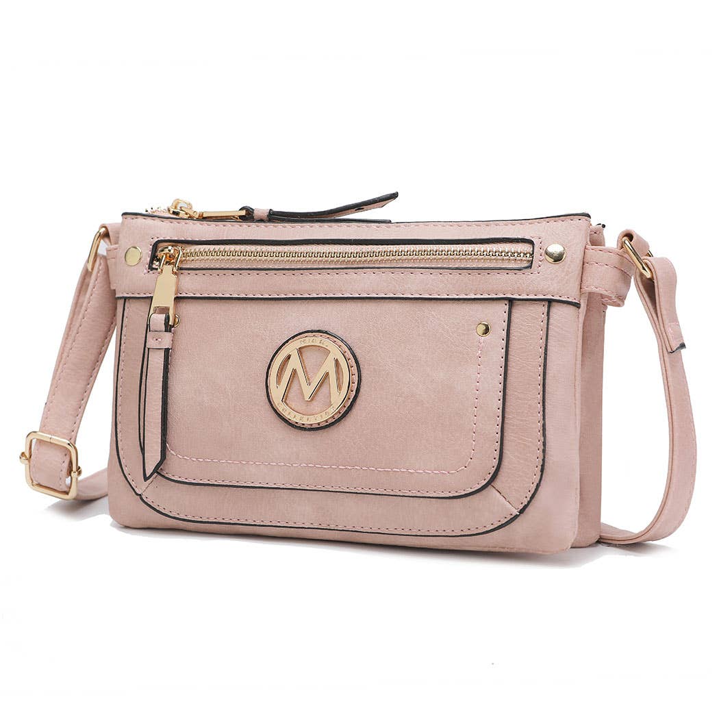Elaina Crossbody Handbag Vegan Leather Women's by Mia K