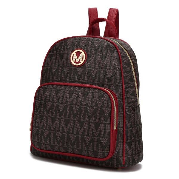 Fanny Signature Backpack Vegan Leather Women by Mia K.