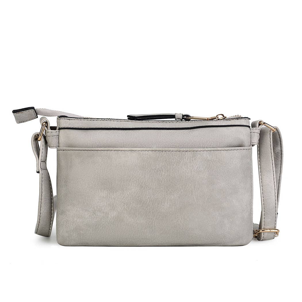Elaina Crossbody Handbag Vegan Leather Women's by Mia K