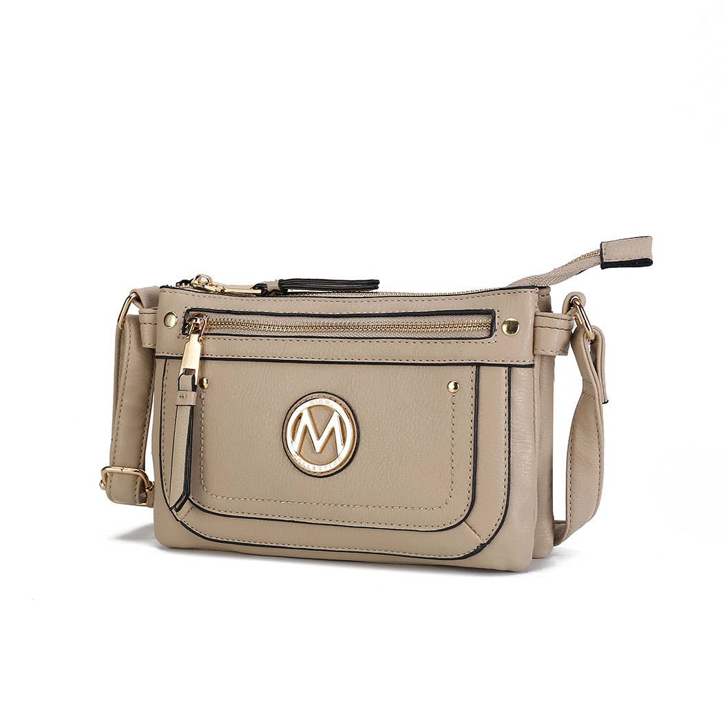 Elaina Crossbody Handbag Vegan Leather Women's by Mia K