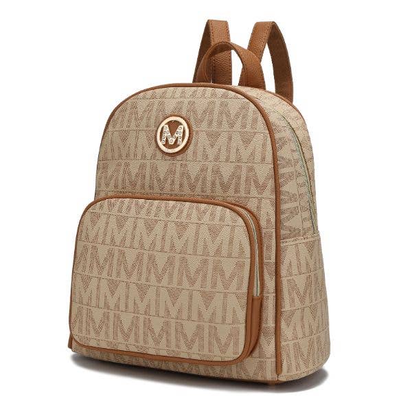 Fanny Signature Backpack Vegan Leather Women by Mia K.