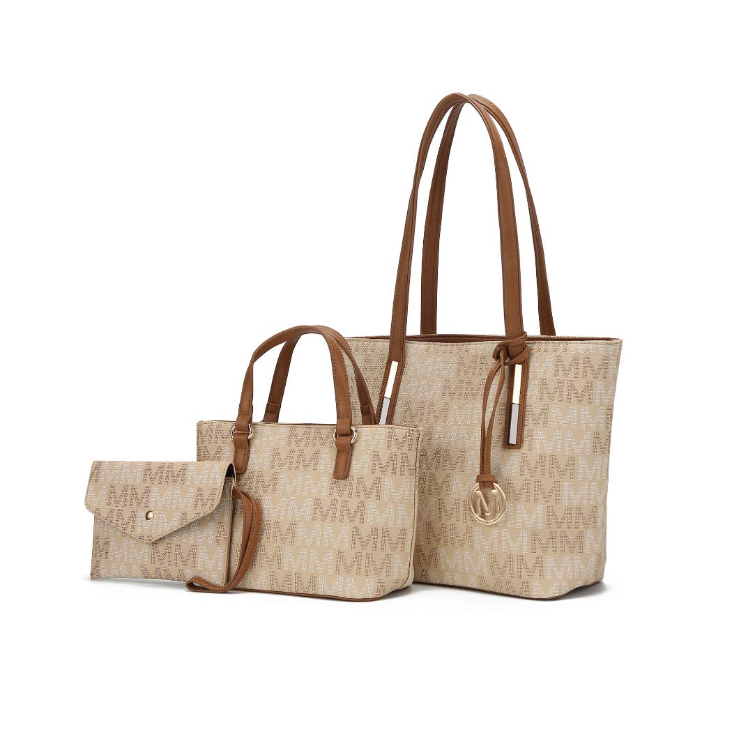 Aylet M Tote with Mini Handbag and Wristlet Womenby Mia K.