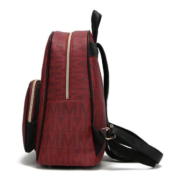 Fanny Signature Backpack Vegan Leather Women by Mia K.