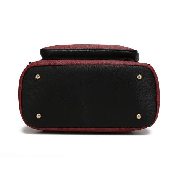 Fanny Signature Backpack Vegan Leather Women by Mia K.