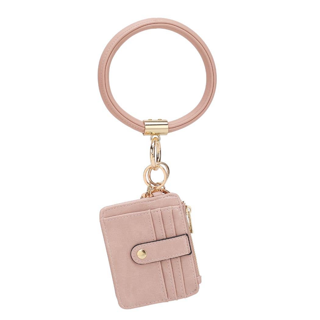 Jordyn Bracelet Keychain with a Credit Card Holder by Mia k