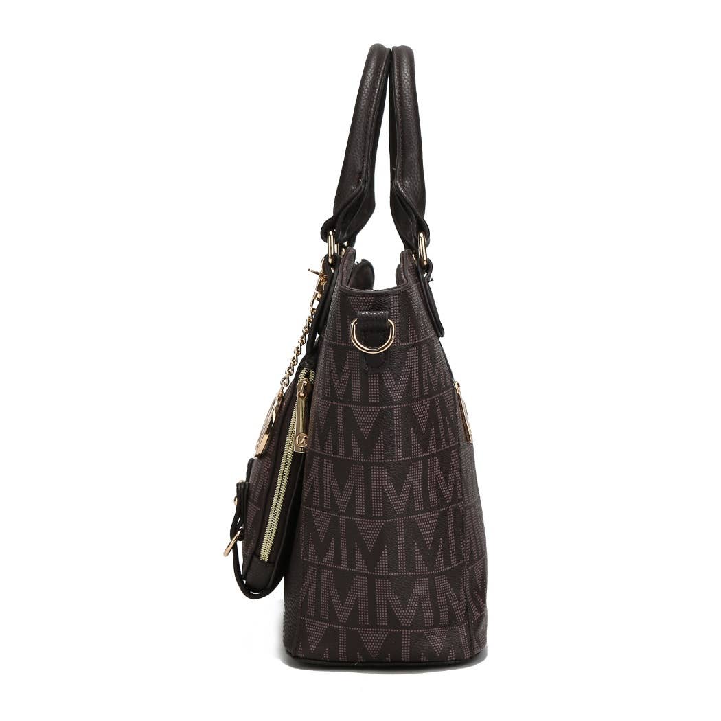 MKF Fula Signature Satchel Bag Women's Handbag