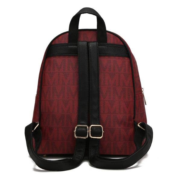 Fanny Signature Backpack Vegan Leather Women by Mia K.