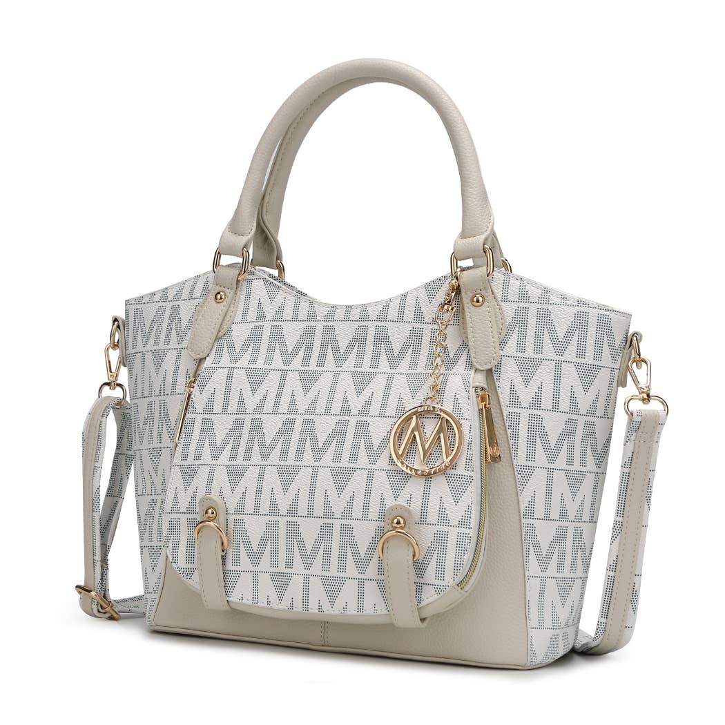 MKF Fula Signature Satchel Bag Women's Handbag