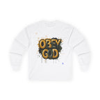 Obey God Unisex Ultra Cotton Long Sleeve Tee