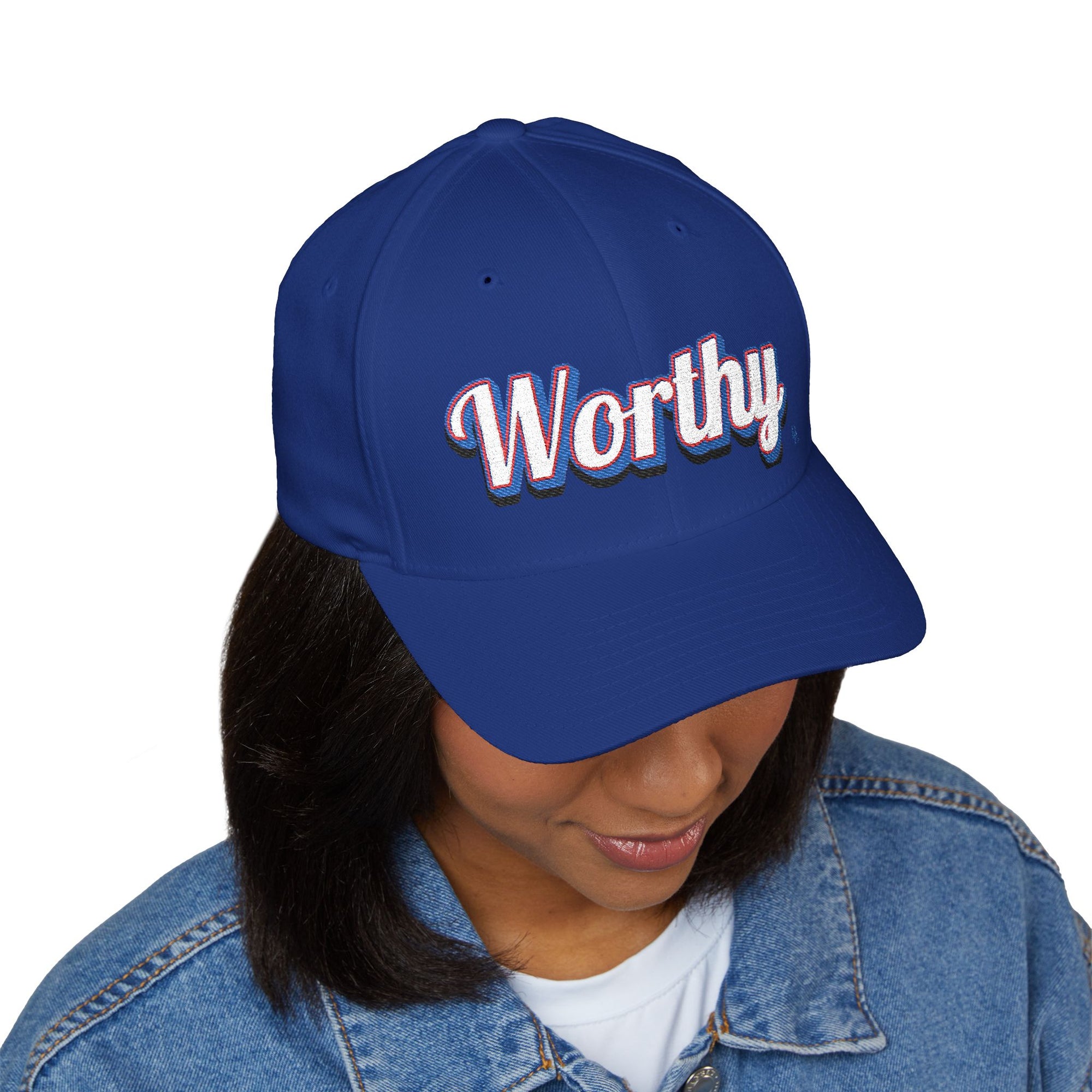 WORTHY Closed-Back Structured Cap (Embroidery)