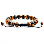 Polished Natural Stones Bead Adjustable Bracelet