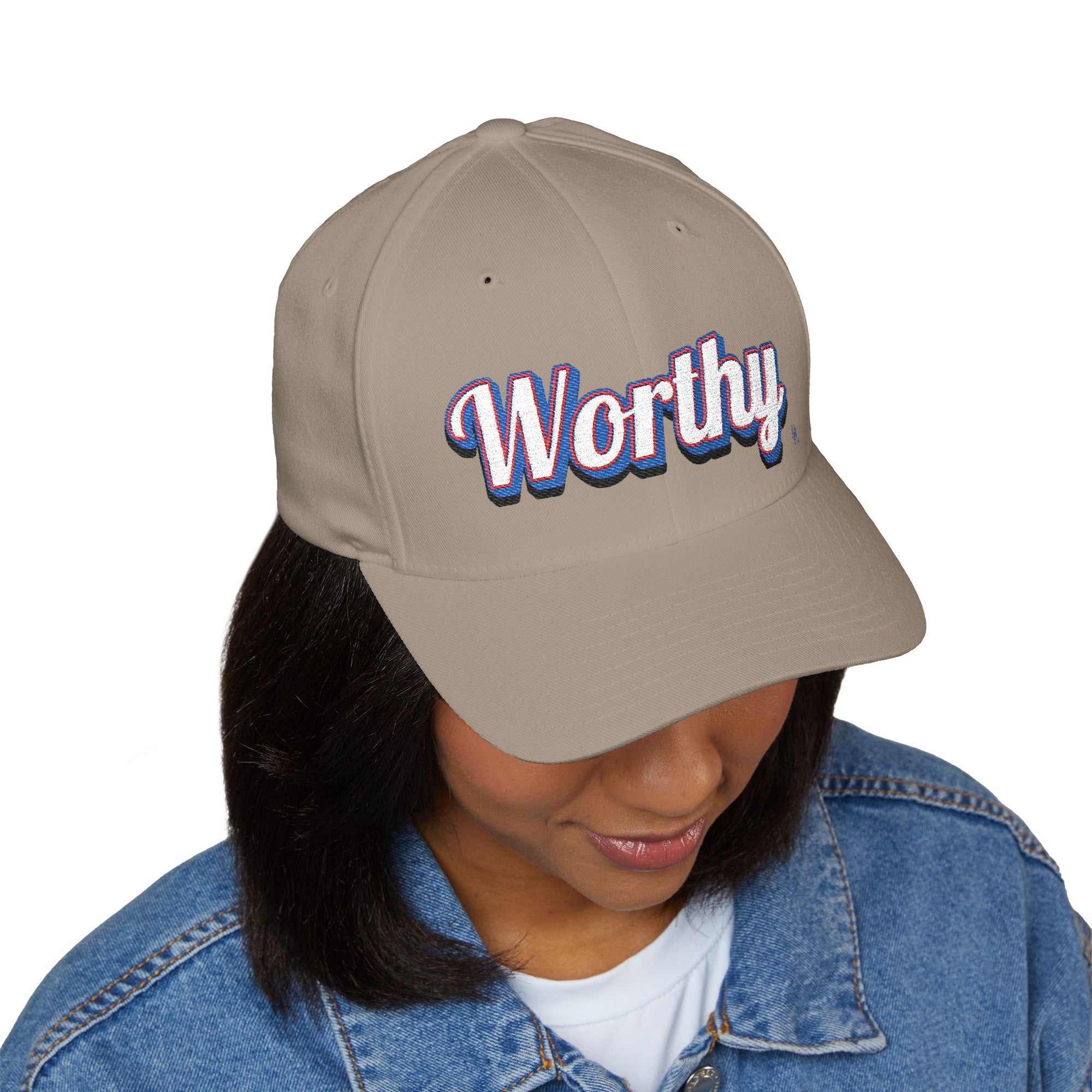 WORTHY Closed-Back Structured Cap (Embroidery)