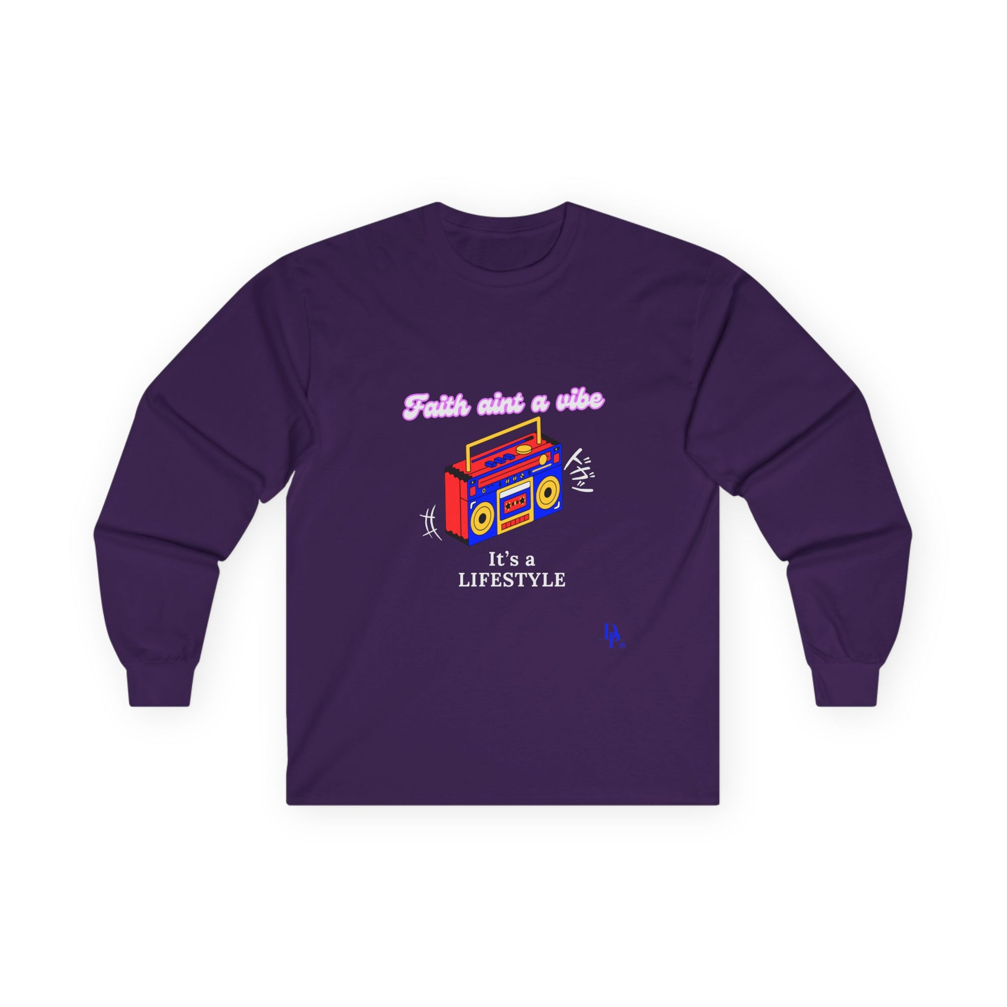 Retro 90s Long Sleeve Tee -Faith & Lifestyle Apparel