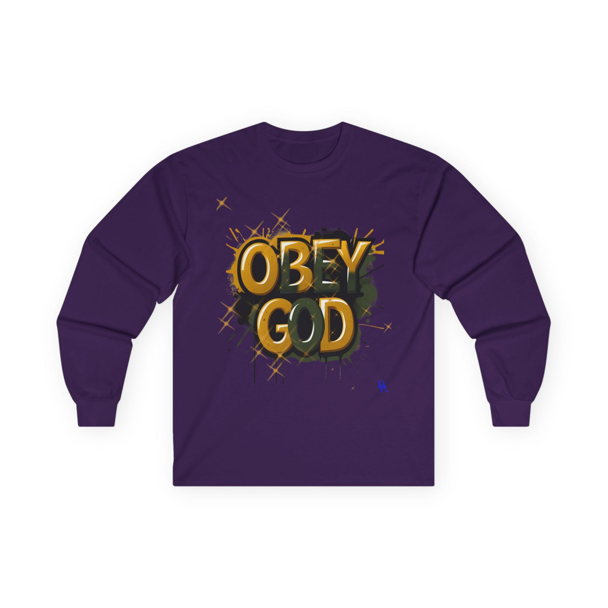 Obey God Unisex Ultra Cotton Long Sleeve Tee