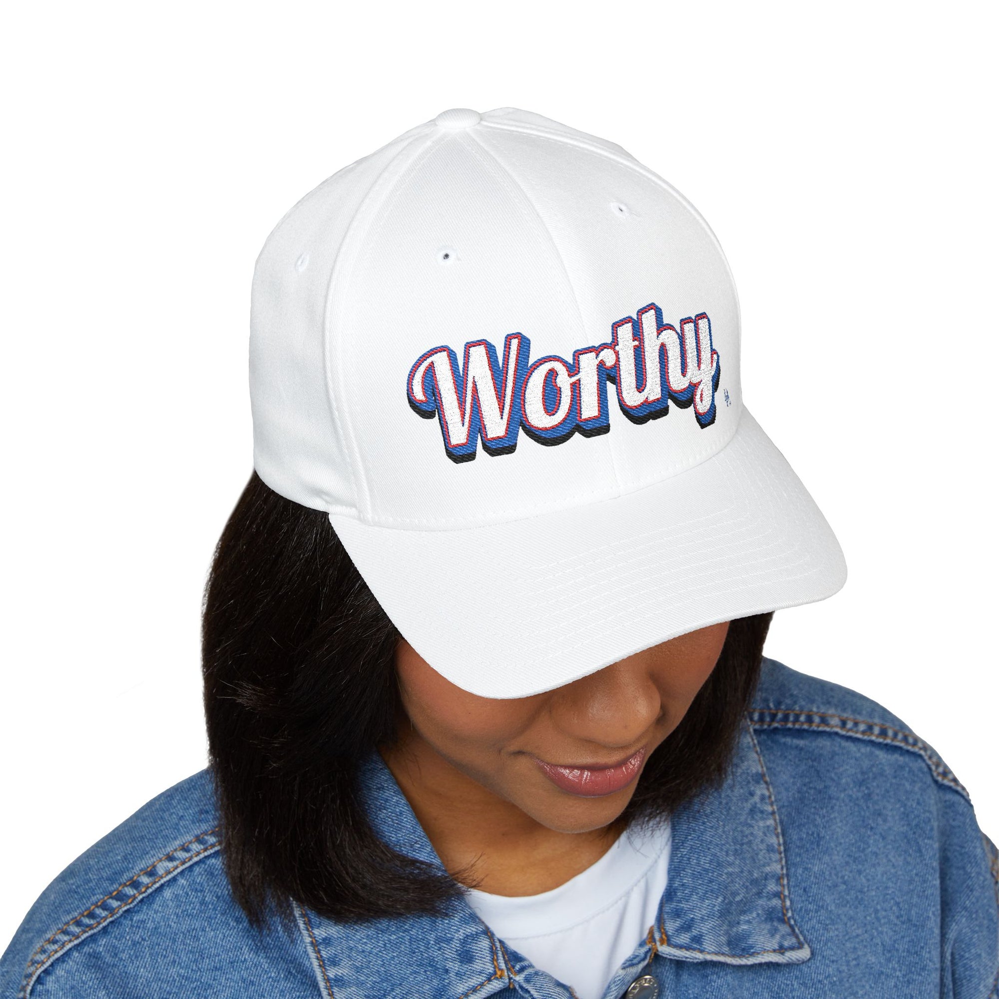 WORTHY Closed-Back Structured Cap (Embroidery)