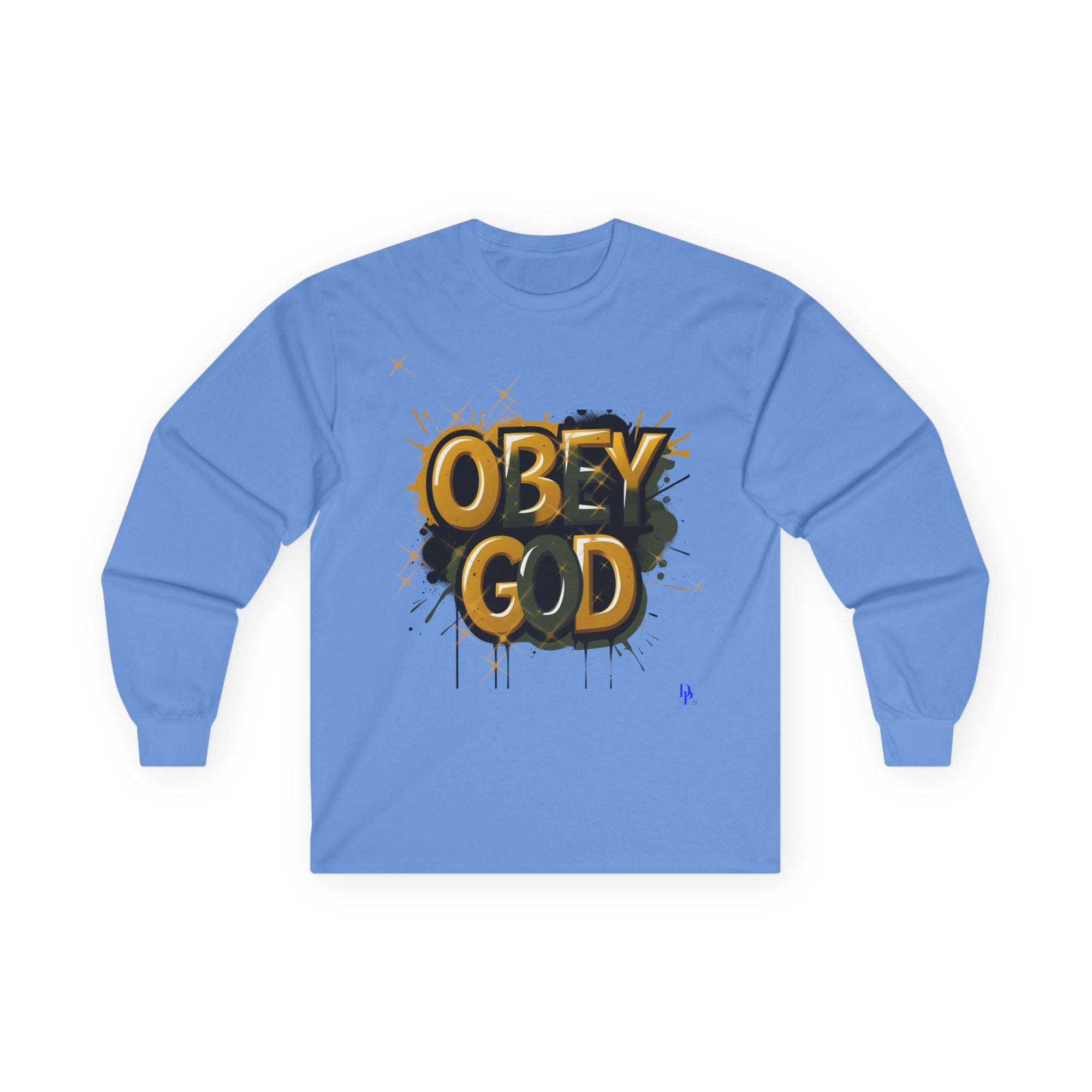 Obey God 2 Motivational Long Sleeve Tee