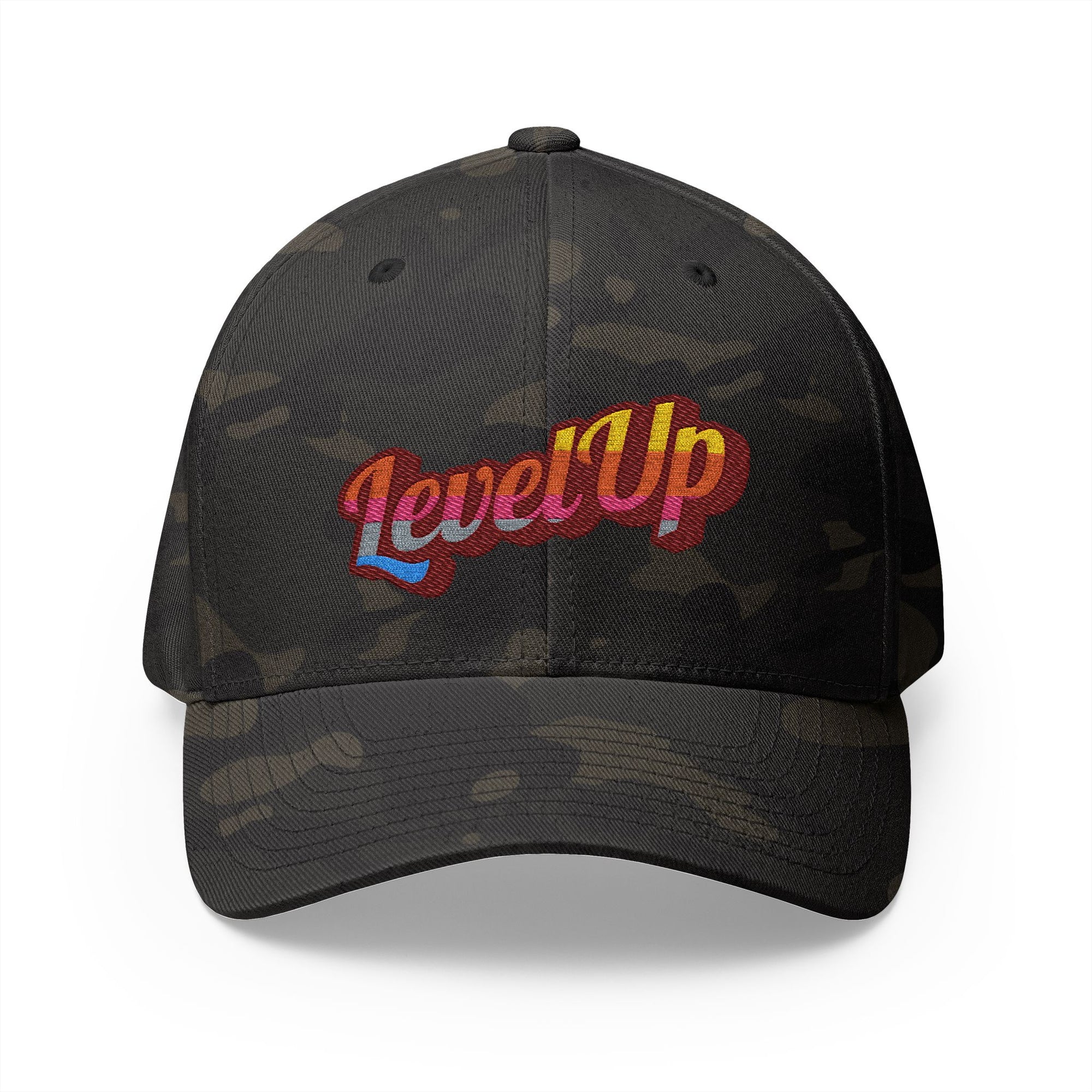 Level Up 1 Closed-Back Structured Cap (Embroidery)