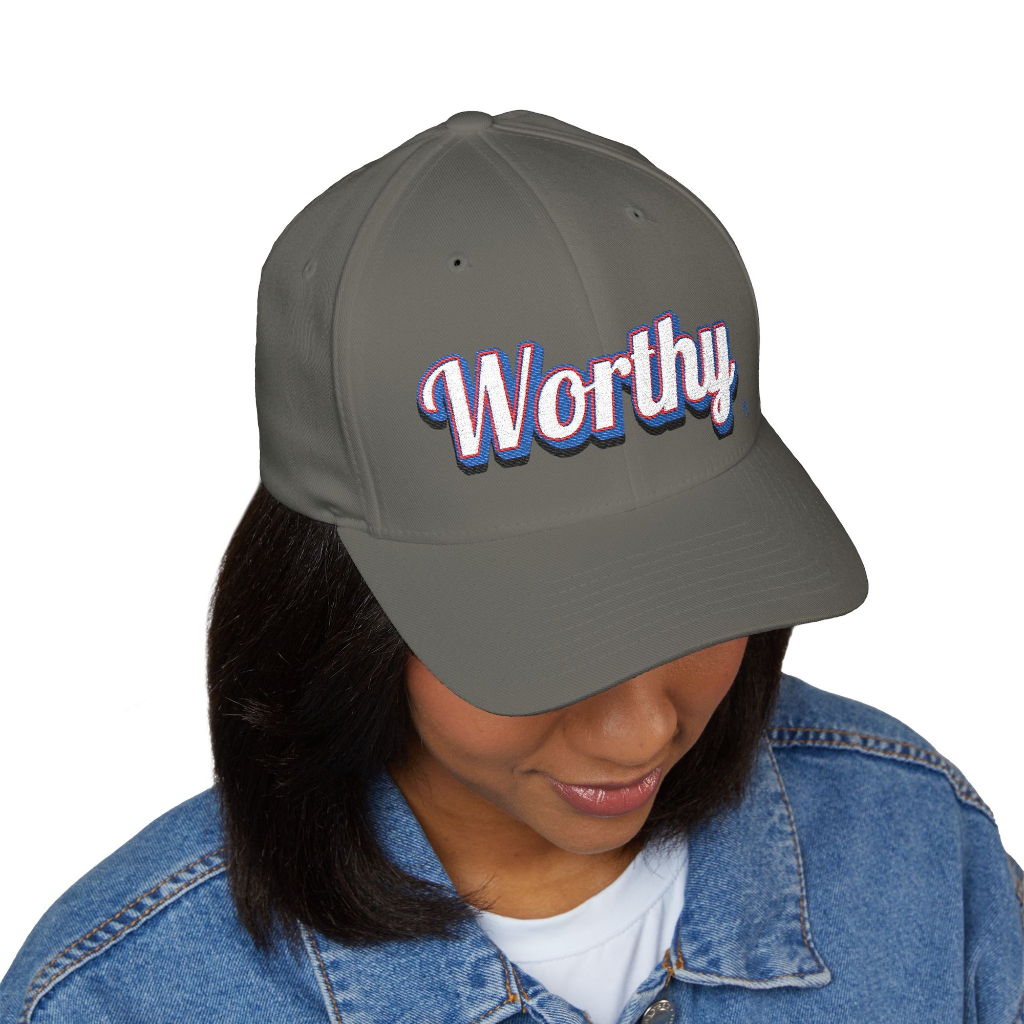 WORTHY Closed-Back Structured Cap (Embroidery)