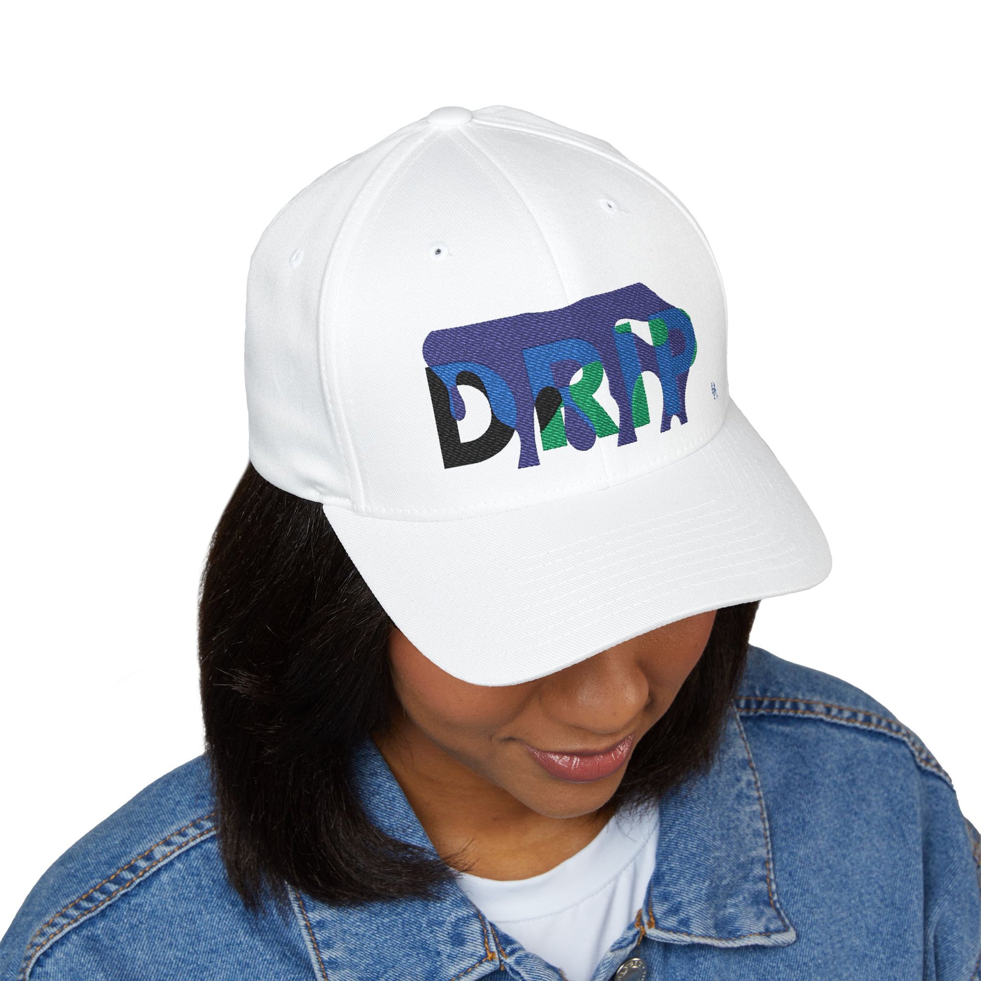 DRIP Edit Closed-Back Structured Cap (Embroidery)