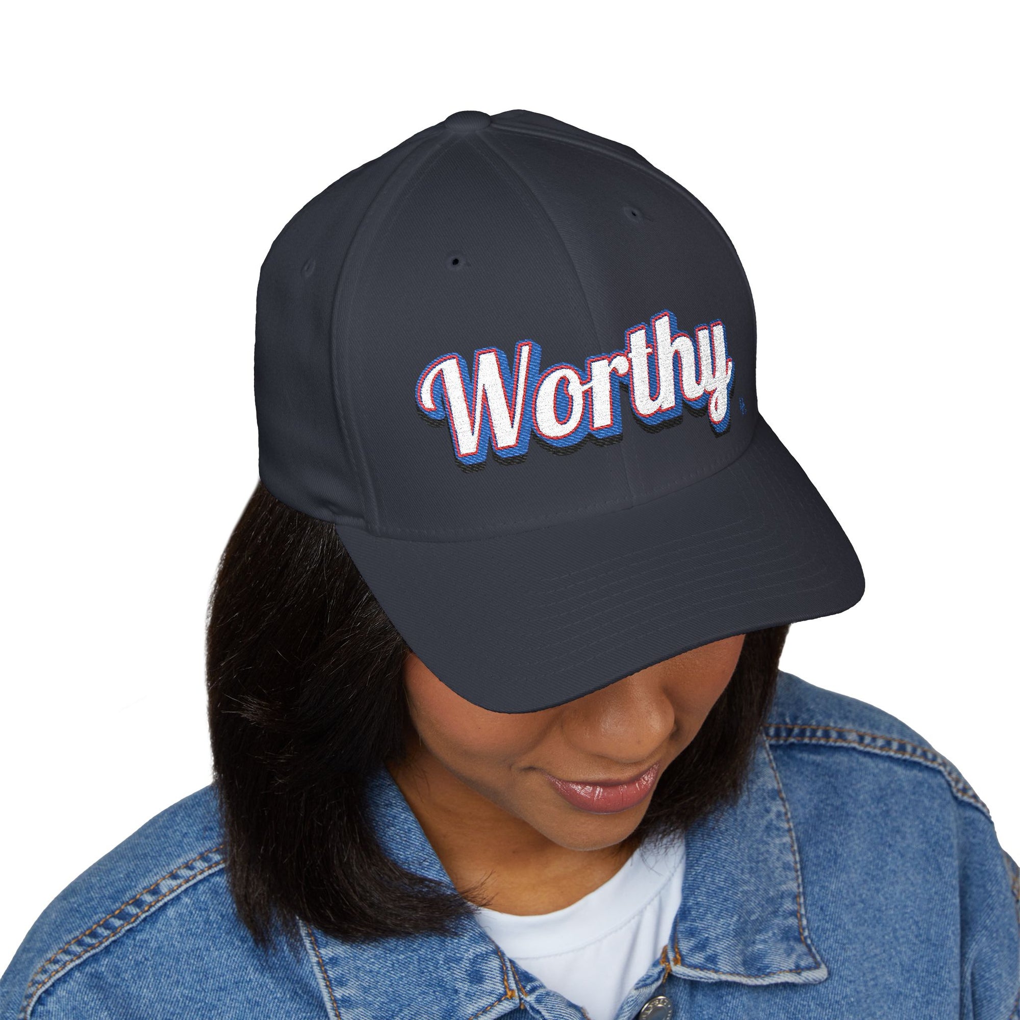 WORTHY Closed-Back Structured Cap (Embroidery)