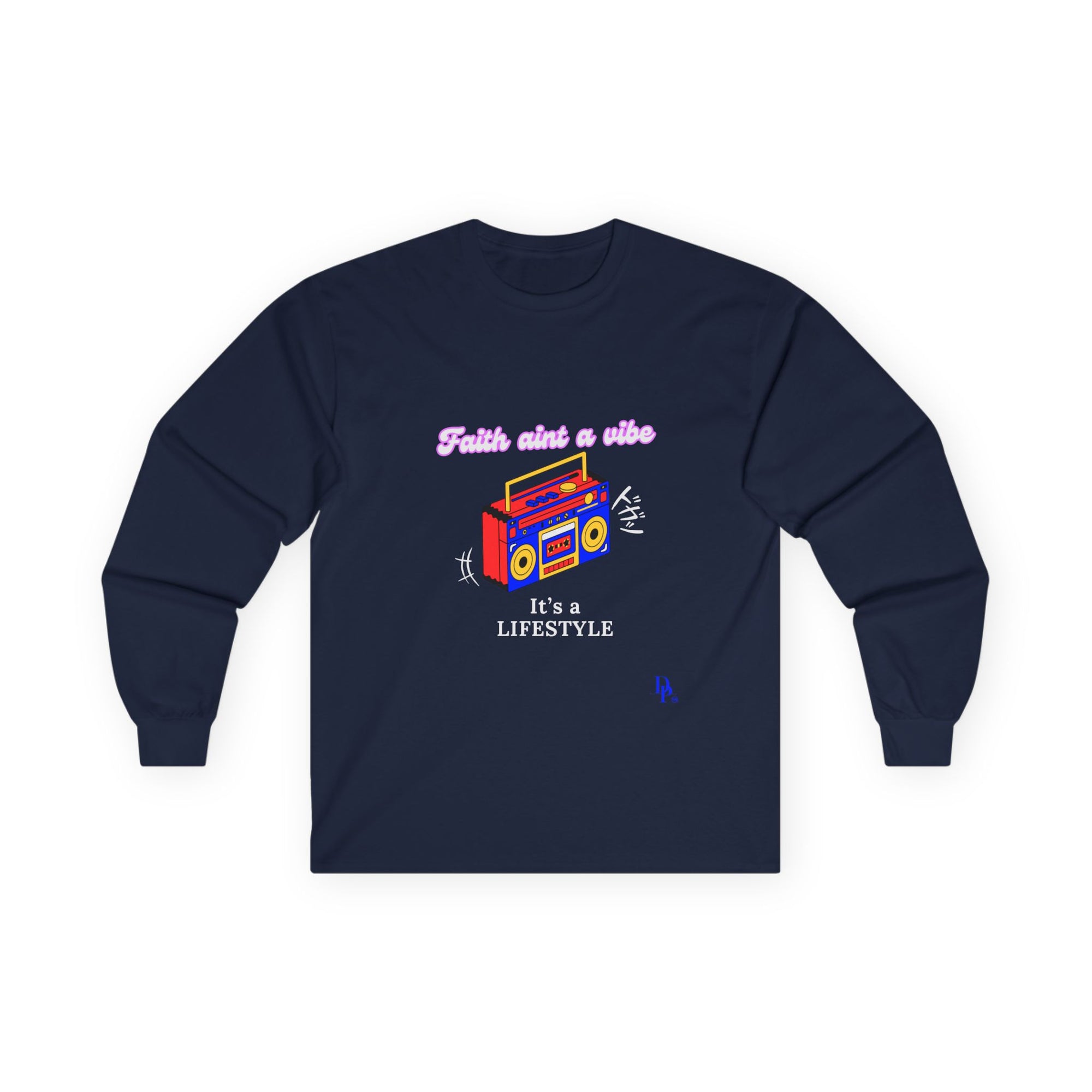 Retro 90s Long Sleeve Tee -Faith & Lifestyle Apparel