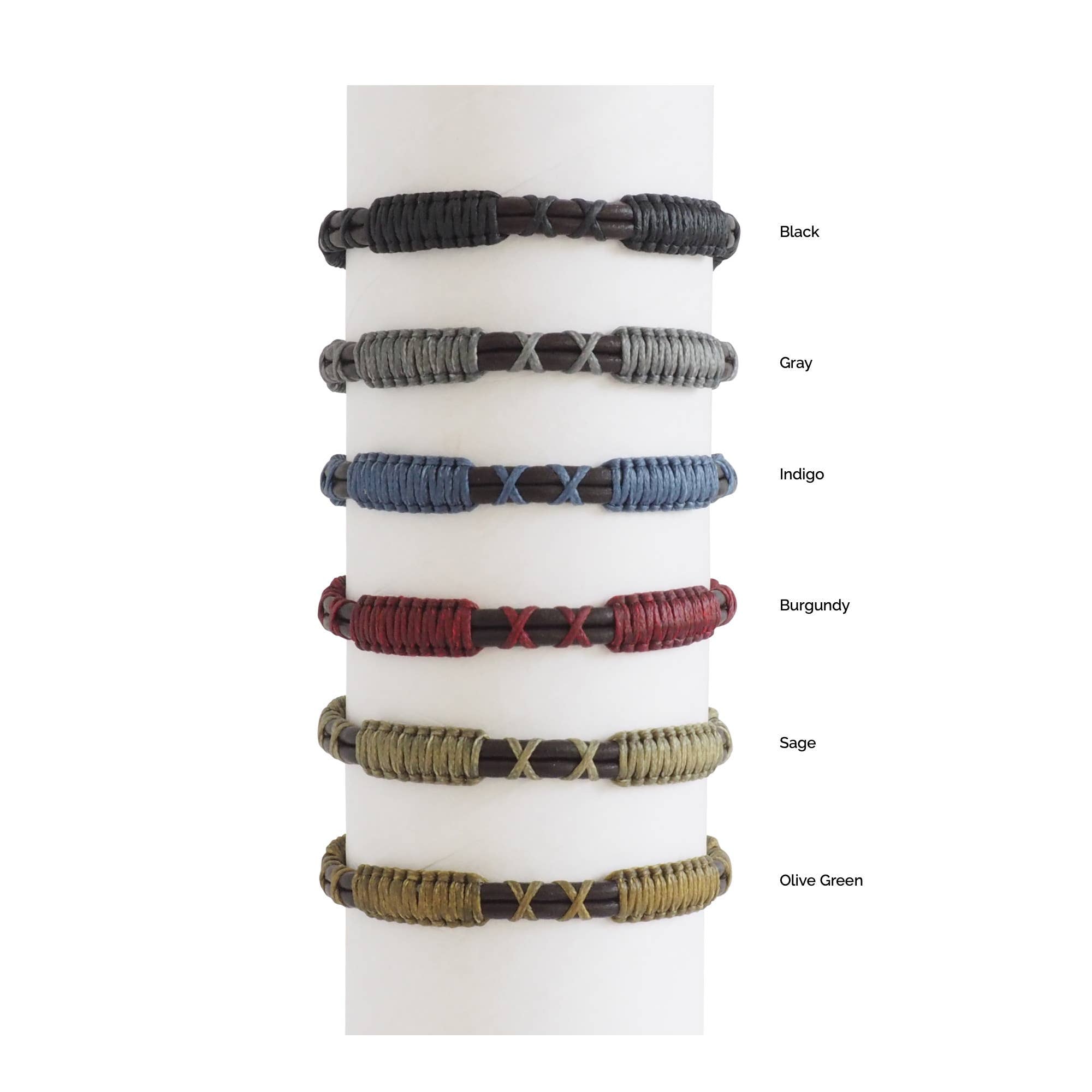 Leather Bracelet for Men | Rope Bracelet | Gift for Him |