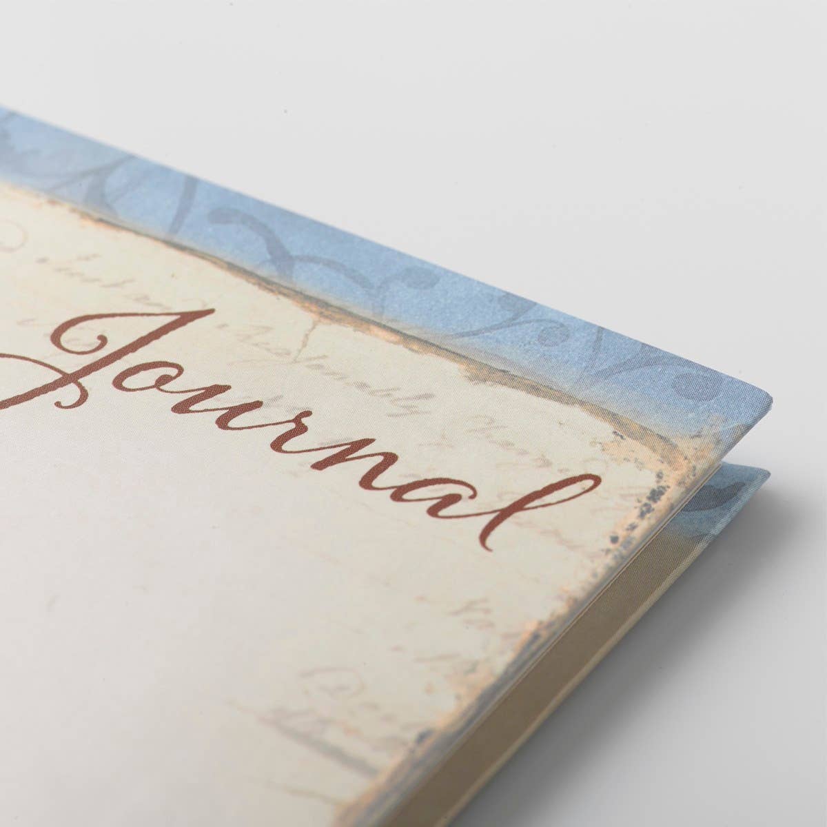 Journal Softcover Blue Flowers Lord's Mercies Lam. 3:22
