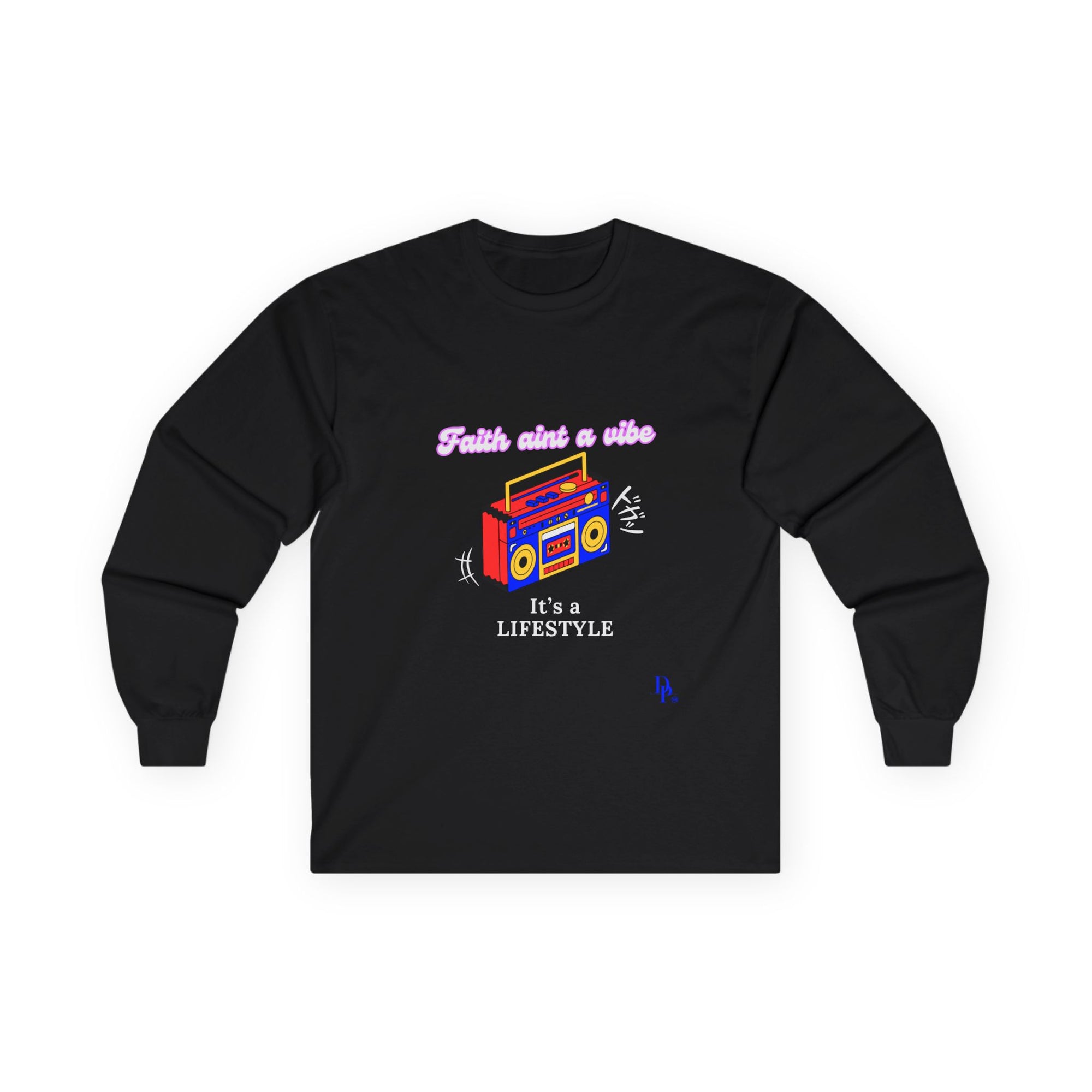 Retro 90s Long Sleeve Tee -Faith & Lifestyle Apparel
