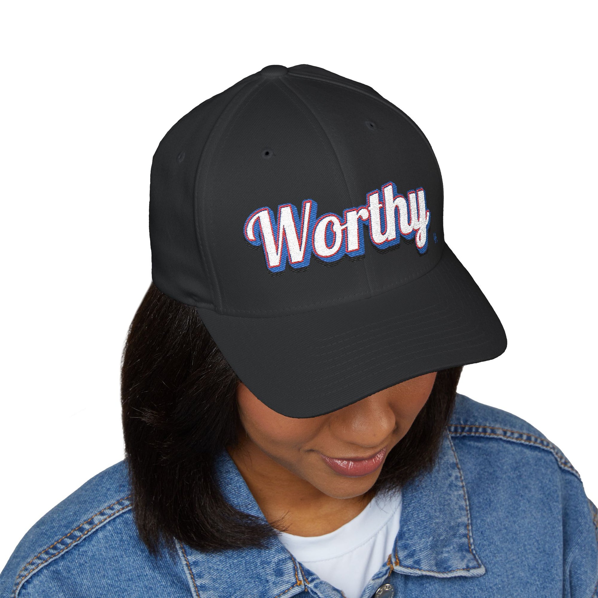 WORTHY Closed-Back Structured Cap (Embroidery)