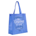 Tote Blue Seek First The Kingdom of God Matt. 6:33