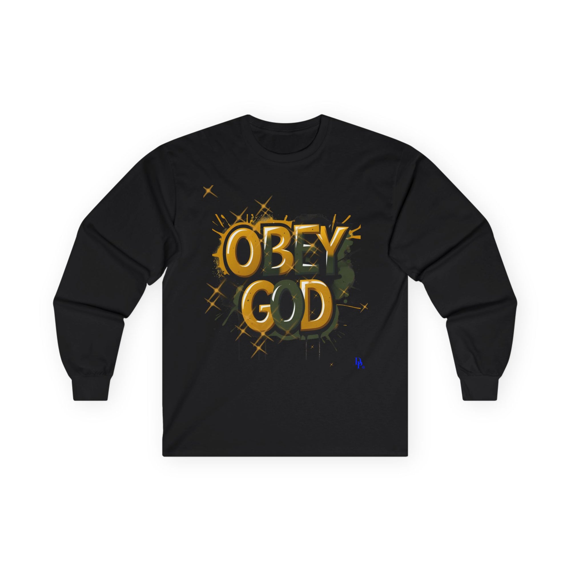 Obey God Unisex Ultra Cotton Long Sleeve Tee