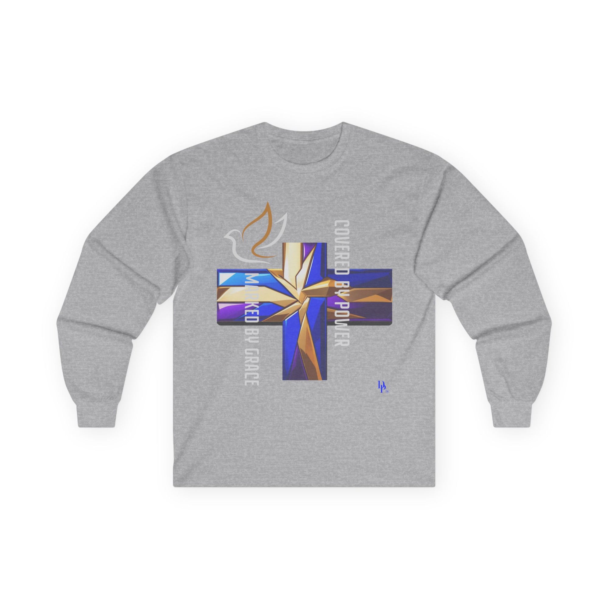 Marked by Grace | Covered by Power Long Sleeve Tee