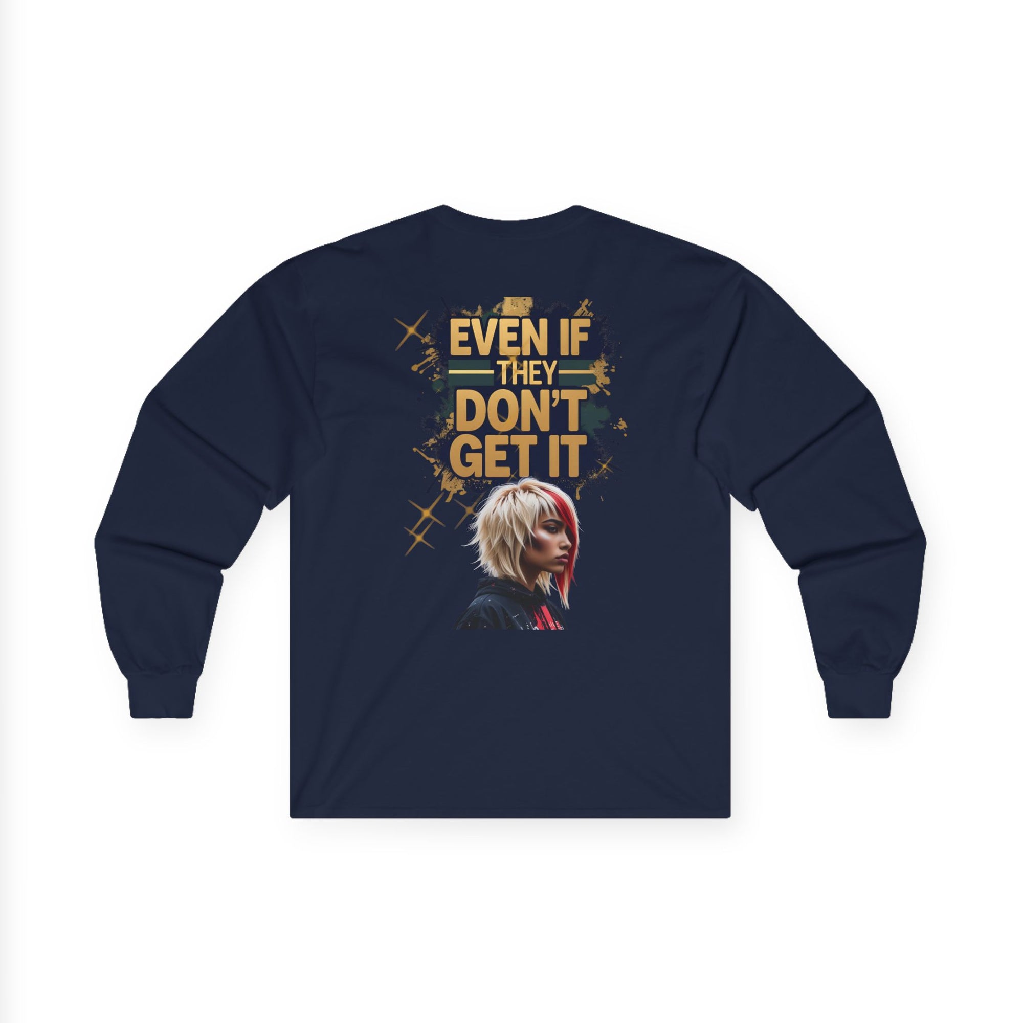 Obey God 3 Unisex Ultra Cotton Long Sleeve Tee