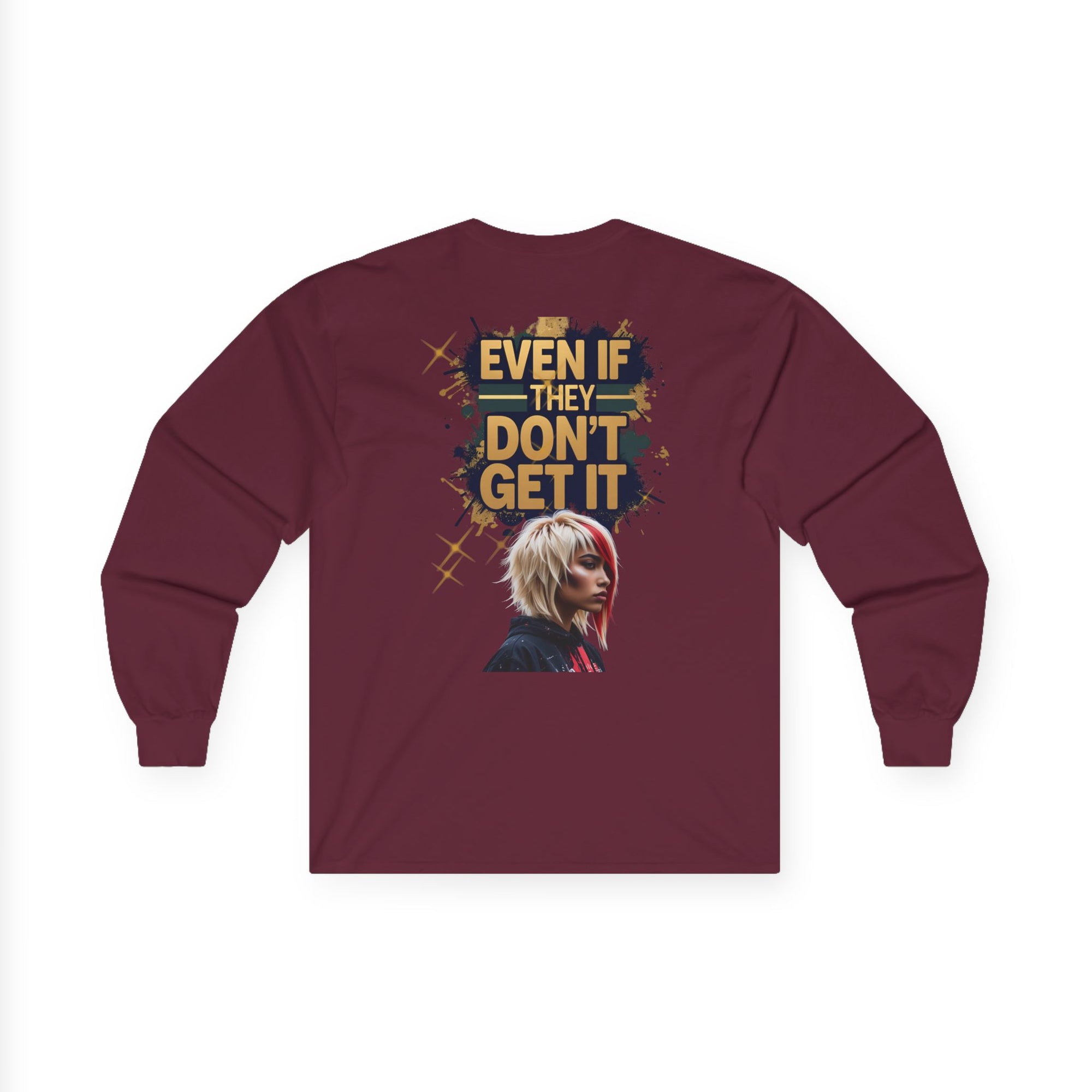 Obey God 3 Unisex Ultra Cotton Long Sleeve Tee