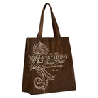 Tote Brown Everything Through Christ Phil. 4:13