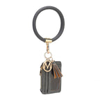 Jordyn Bracelet Keychain with a Credit Card Holder by Mia k