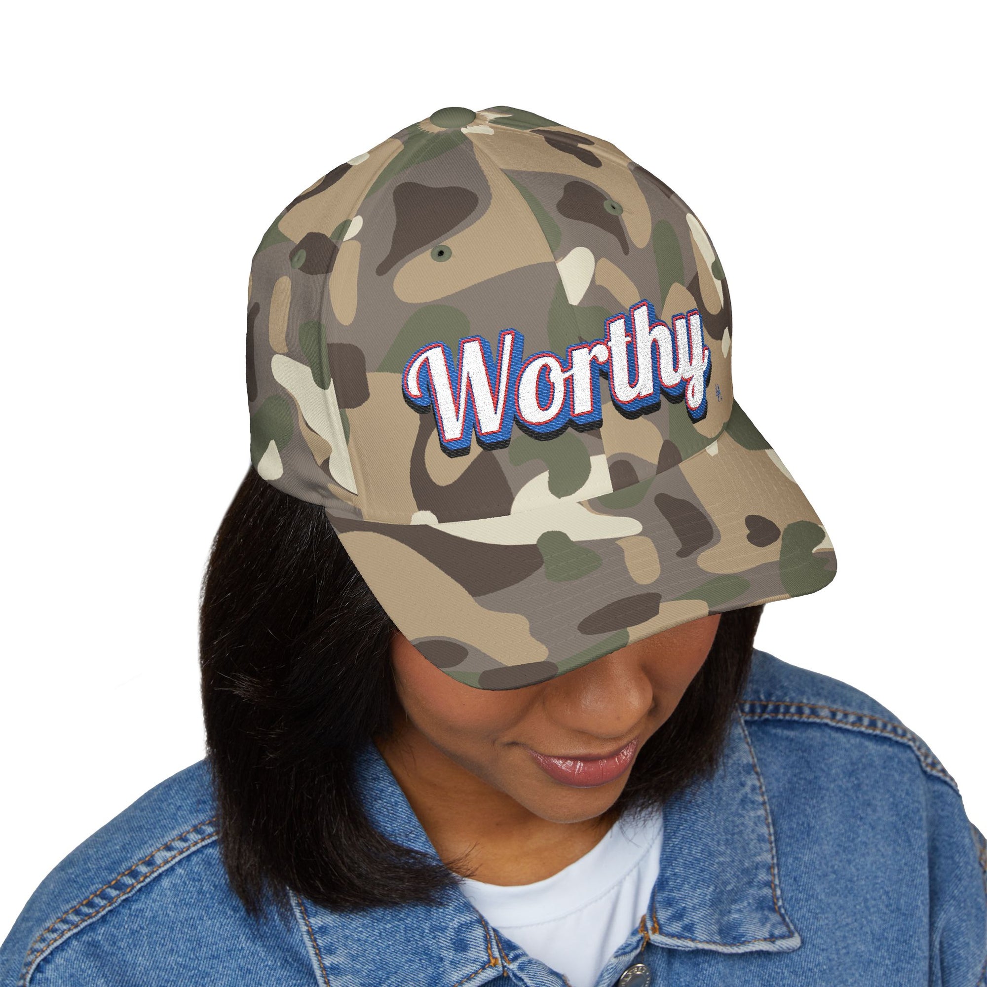 WORTHY Closed-Back Structured Cap (Embroidery)
