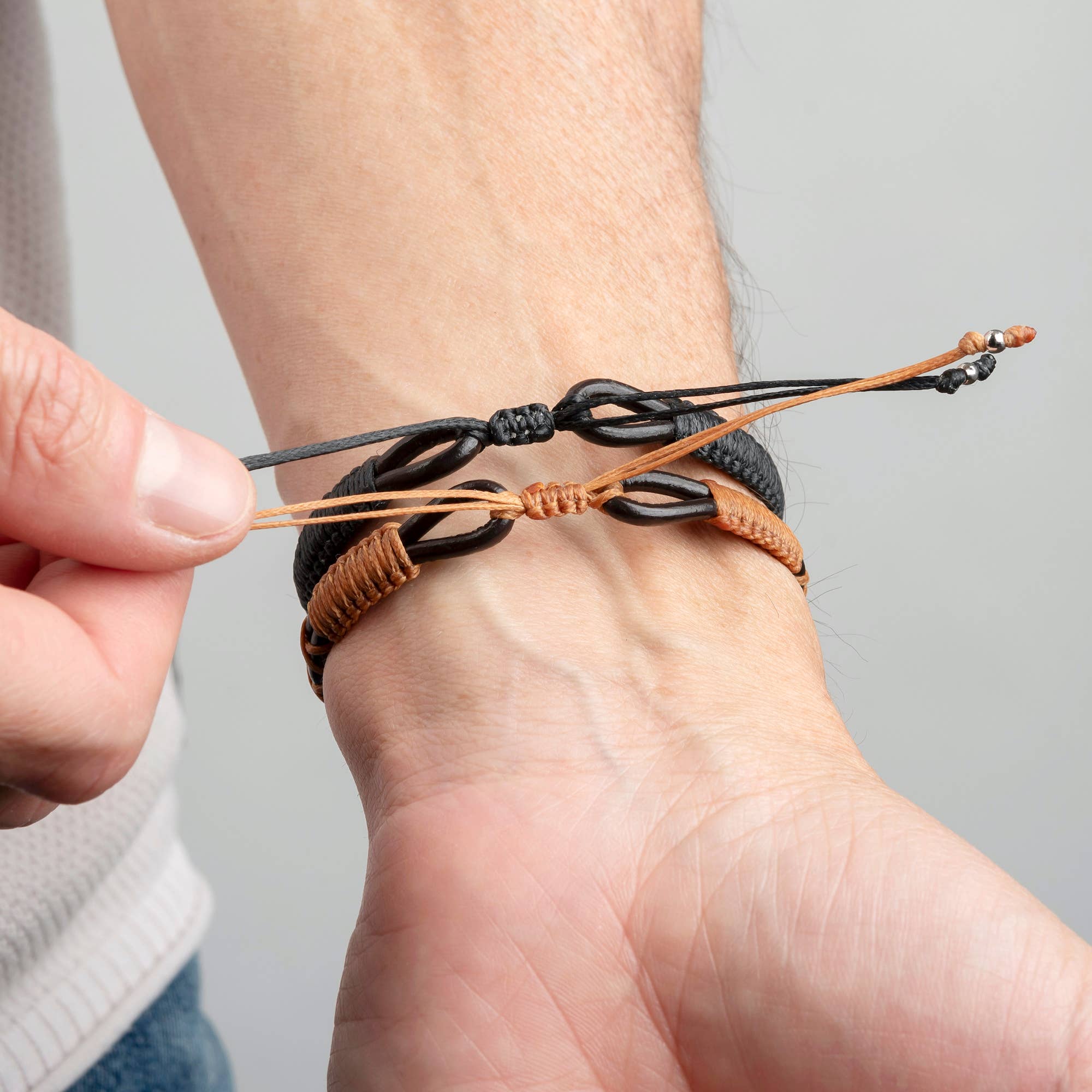 Leather Bracelet for Men | Rope Bracelet | Gift for Him |