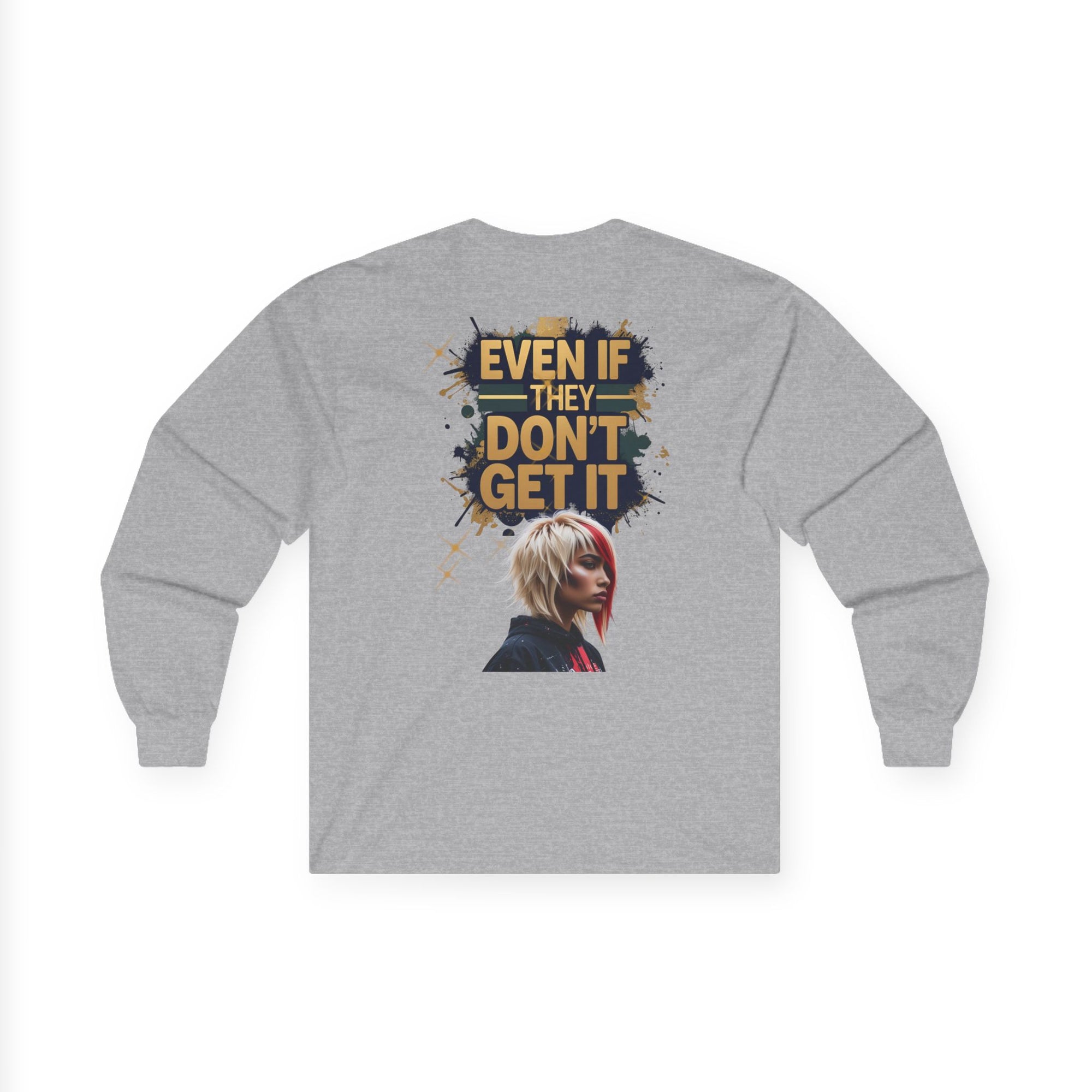Obey God 3 Unisex Ultra Cotton Long Sleeve Tee