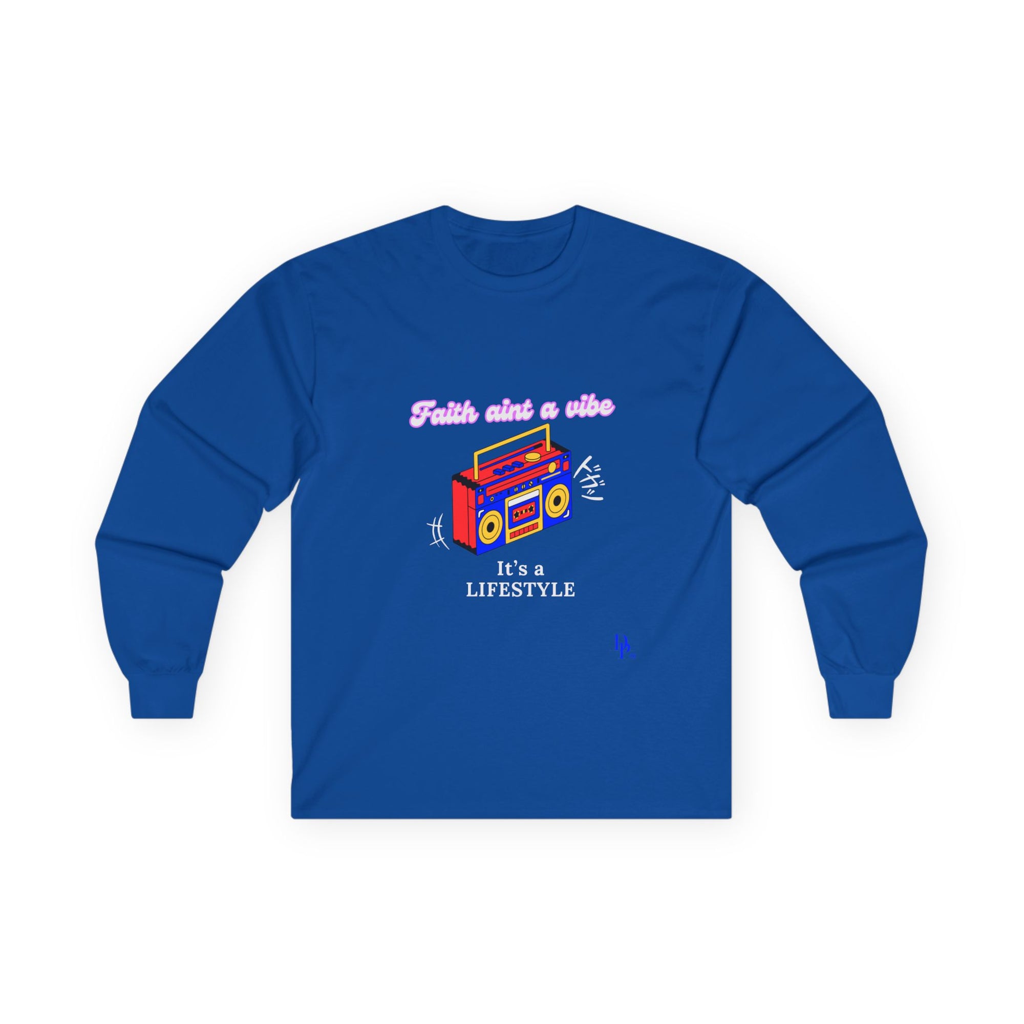 Retro 90s Long Sleeve Tee -Faith & Lifestyle Apparel