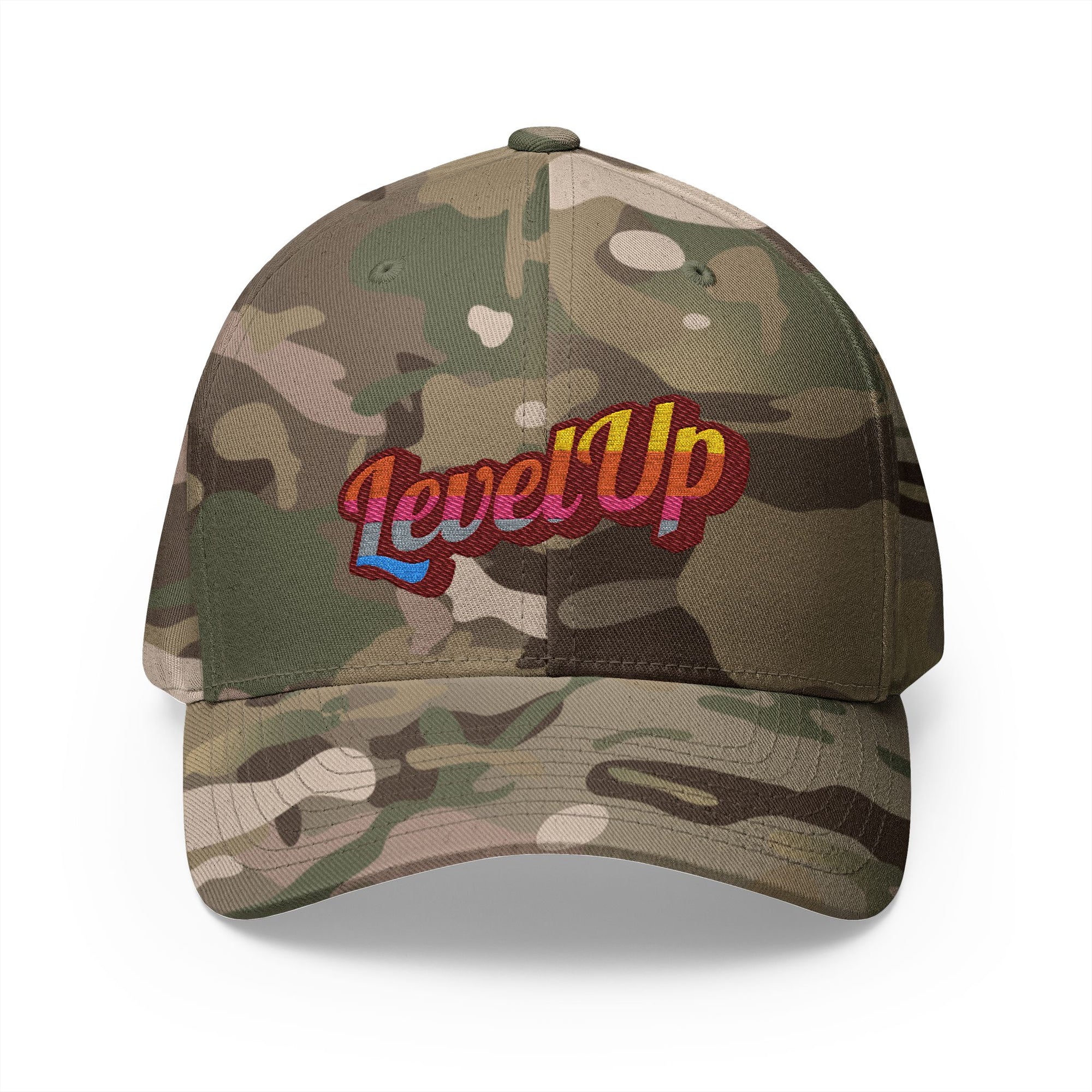 Level Up 1 Closed-Back Structured Cap (Embroidery)