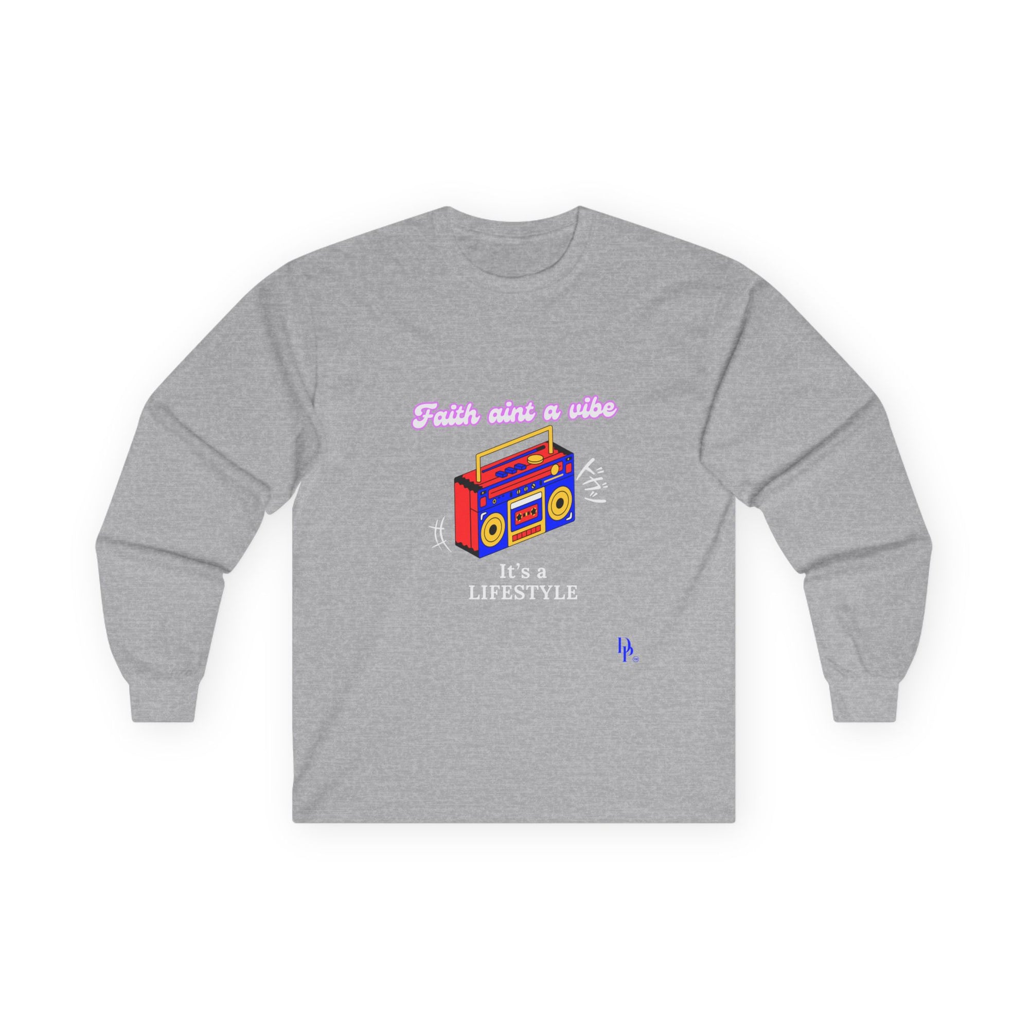 Retro 90s Long Sleeve Tee -Faith & Lifestyle Apparel