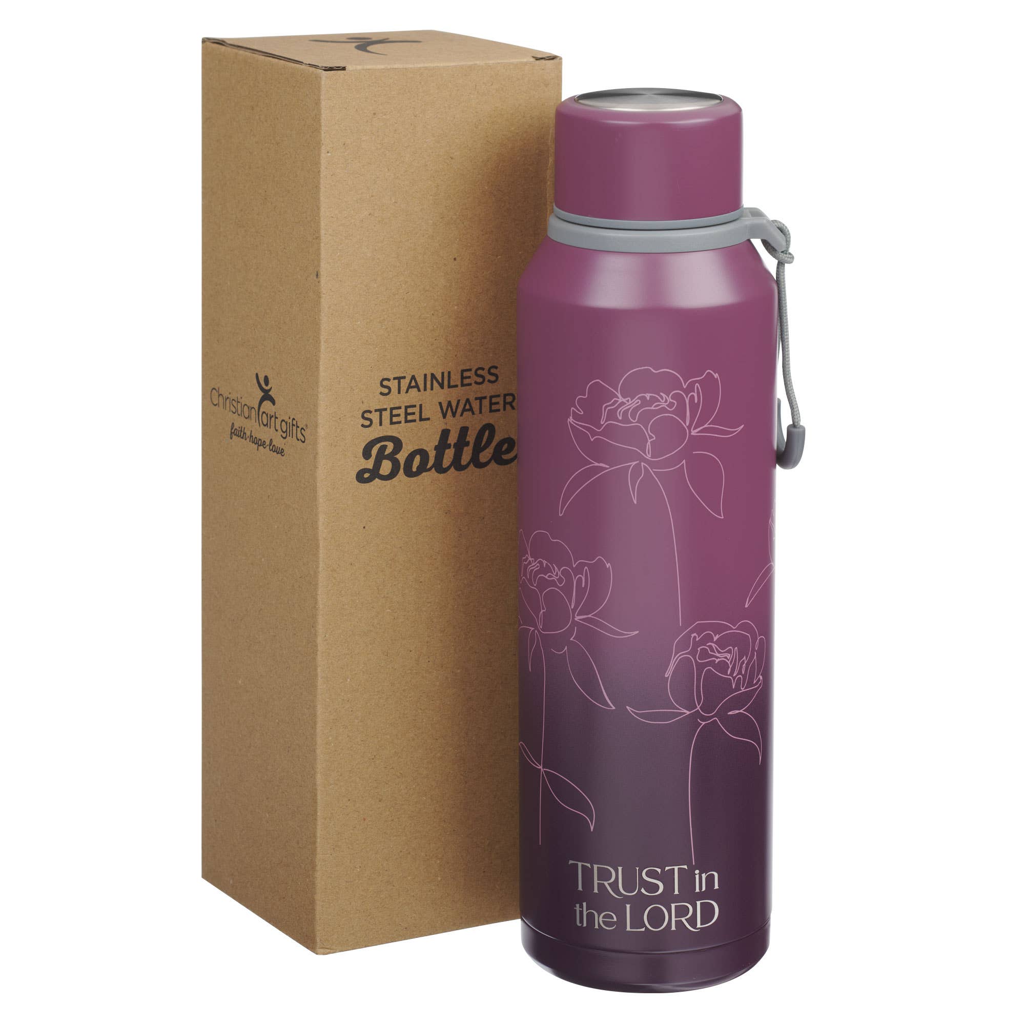Water Bottle SS Trust in the Lord Prov. 3:5