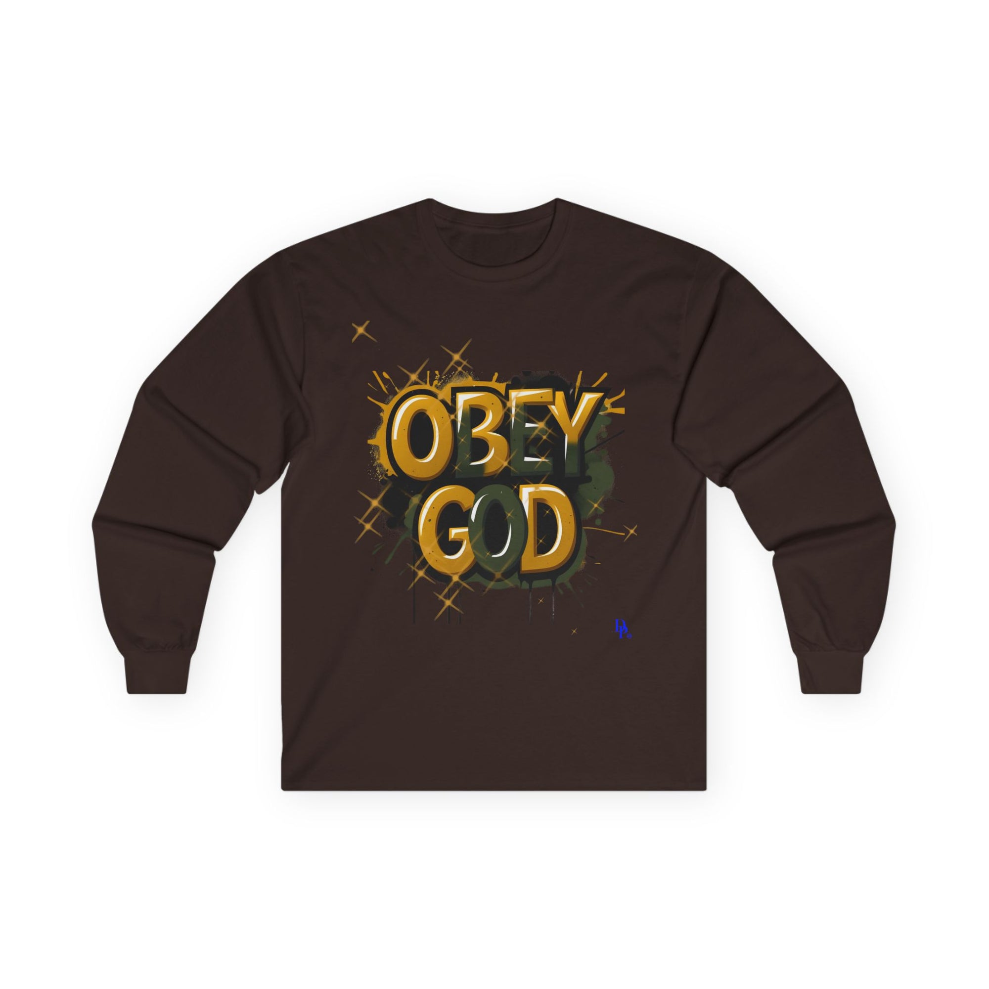 Obey God Unisex Ultra Cotton Long Sleeve Tee