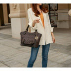 MKF Fula Signature Satchel Bag Women's Handbag