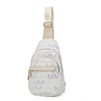 MKF Helaena M logo Printed Women Sling Bag by Mia K